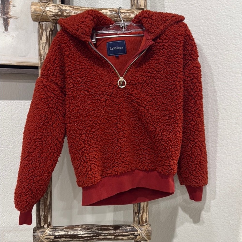 Lemieux - Youth Fleece pullover Sweater (Sienna)